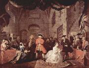 William Hogarth The Beggar Opera VI oil painting on canvas